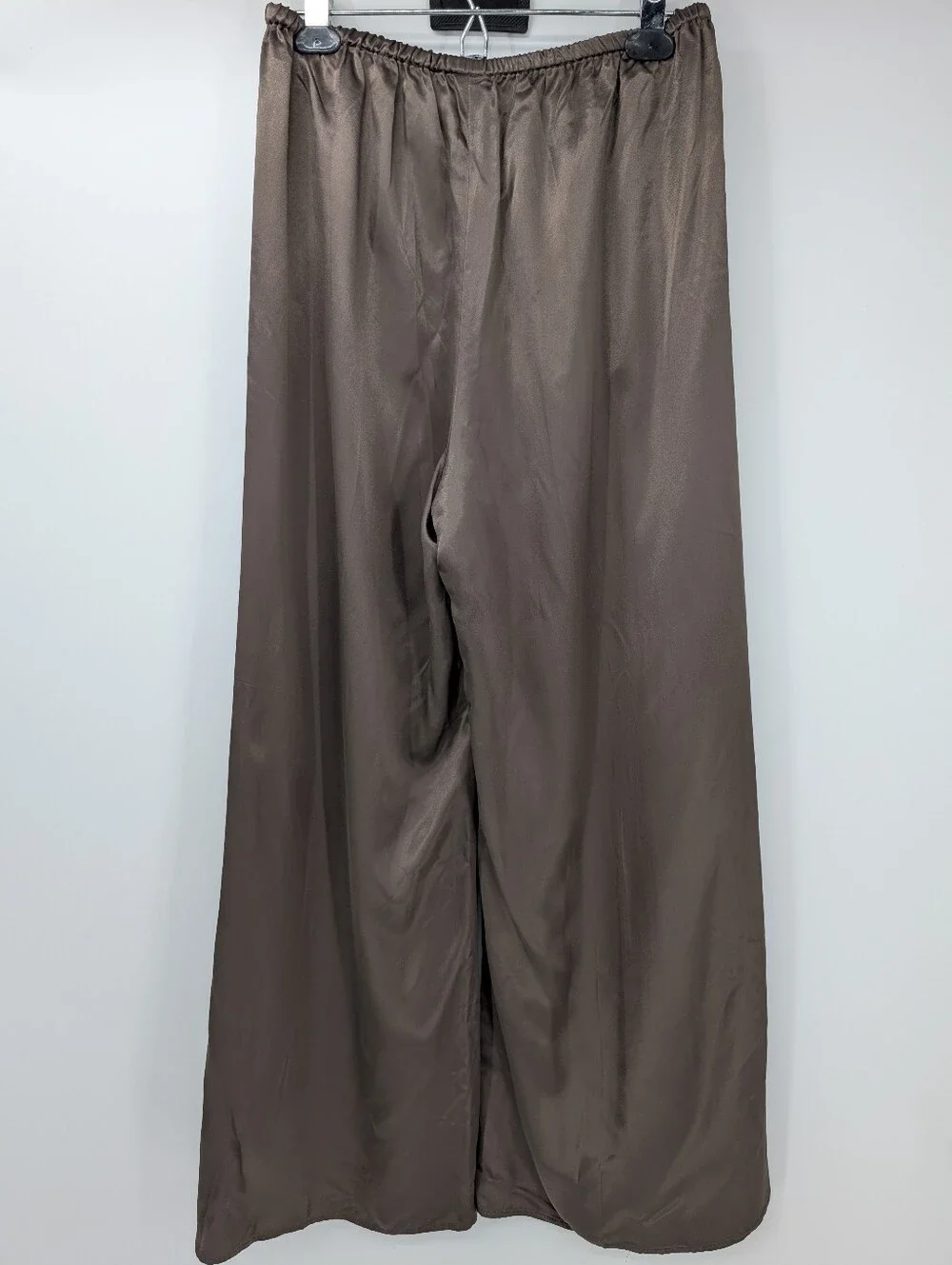 J Crew Petite Cosmo pant in luster charmeuse CN714 Size M Smoky Wood NWT